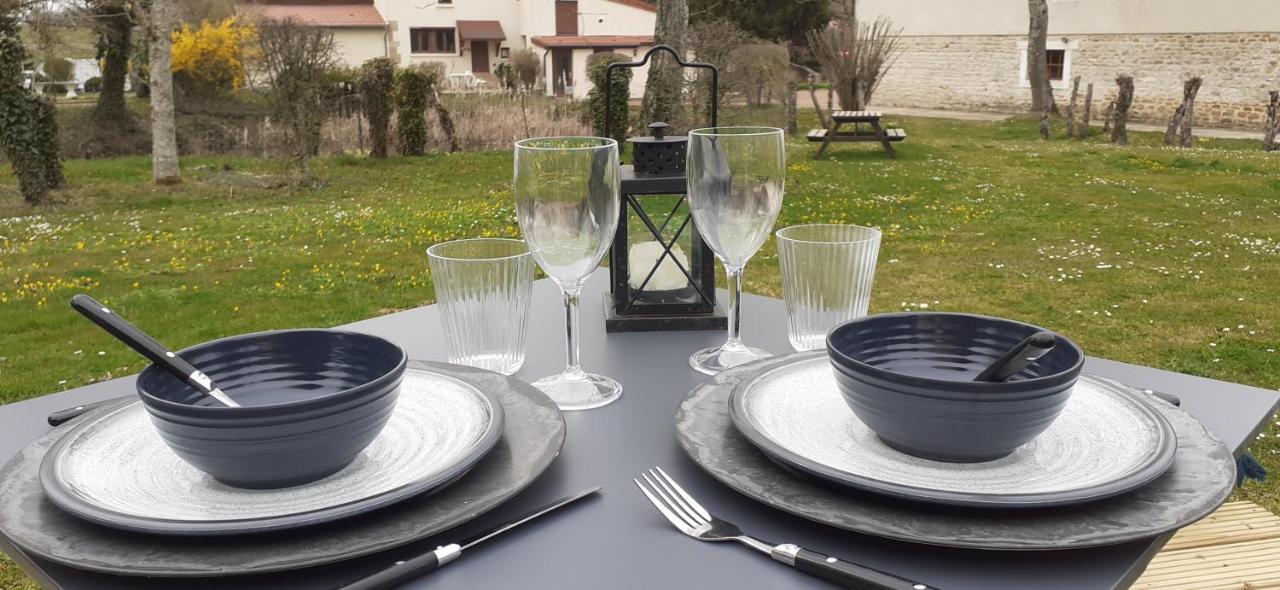 Tente Bell au camping Hautoreille Bannes  Exterior foto
